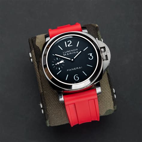 panerai red strap